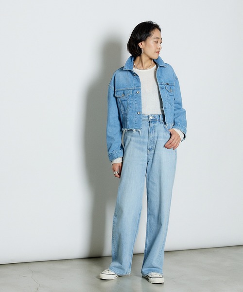「YANUK」 デニムパンツ 27inch ブルー レディース_3