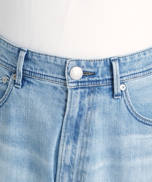 「YANUK」 デニムパンツ 27inch ブルー レディース_9