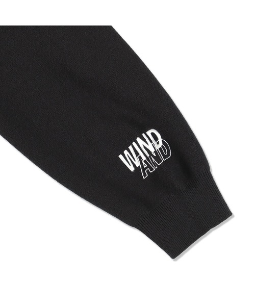 WIND AND SEA（ウィンダンシー） 長袖ニット X-LARGE グレー メンズ