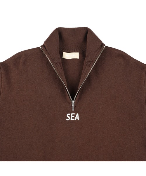 WIND AND SEA（ウィンダンシー） 長袖ニット X-LARGE グレー メンズ
