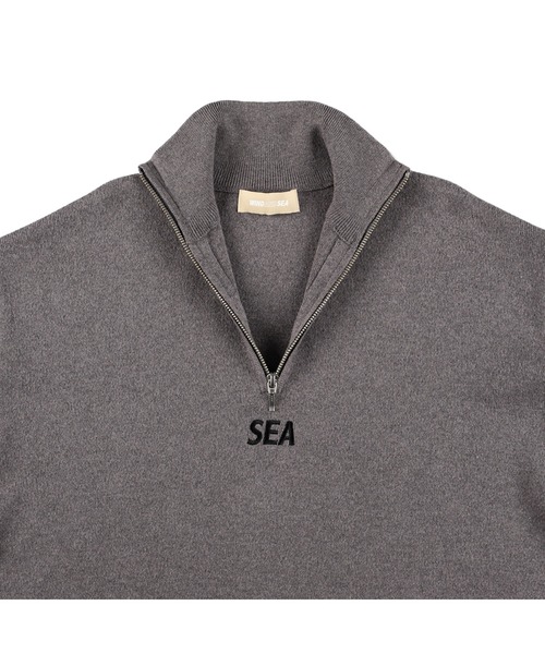 WIND AND SEA（ウィンダンシー） 長袖ニット X-LARGE グレー メンズ