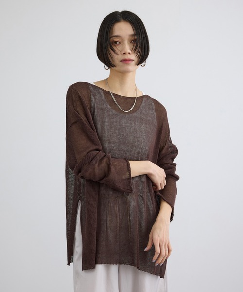 SALON adam et rope'（サロン アダム エ ロペ） サマーニット ニット