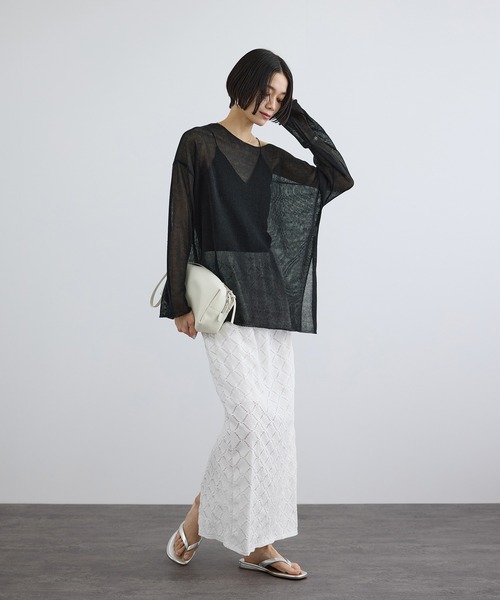 SALON adam et rope'（サロン アダム エ ロペ） サマーニット ニット
