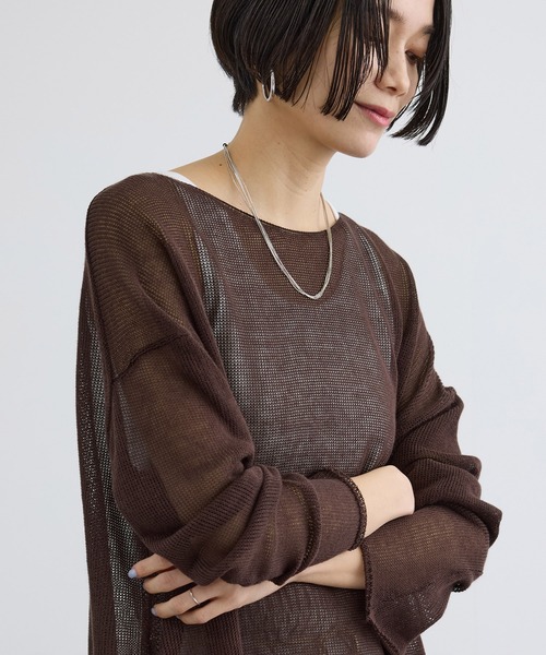 SALON adam et rope'（サロン アダム エ ロペ） サマーニット ニット
