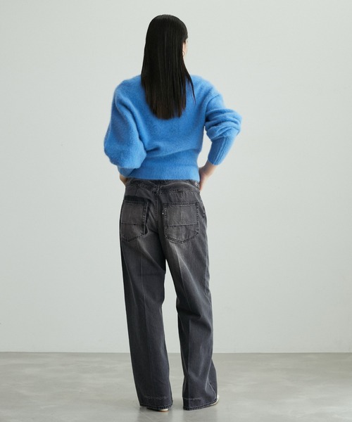 ADAM ET ROPE'（アダムエロペ） デニムパンツ 38 ブラック系その他