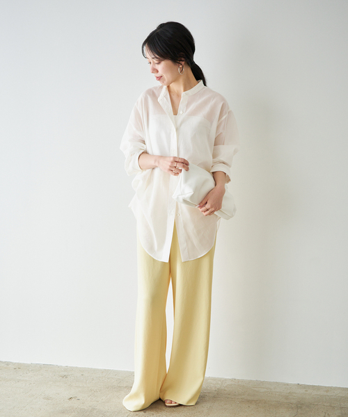 TODAYFUL【未使用に近い】Organdy Sheer Shirts - メルカリ ブラウス 