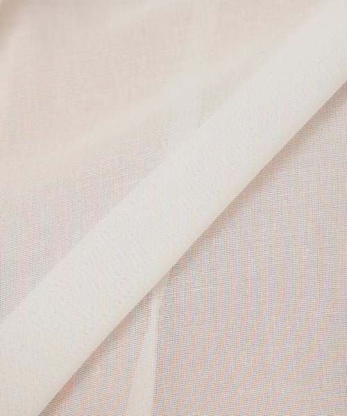 ブラウス シャツ organdy sheer シャツ レディースの画像