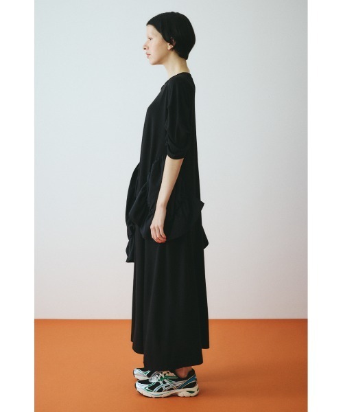 HeRIN.CYE ワンピース Round gather dress ラウンドギャザードレス