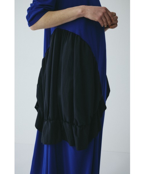 HeRIN.CYE ワンピース Round gather dress ラウンドギャザードレス
