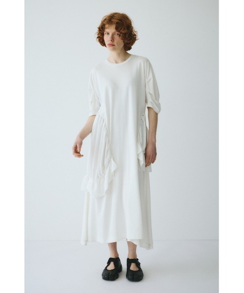 ワンピース Round gather dress ラウンドギャザードレス