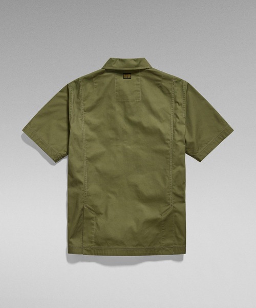 「G-STAR」 長袖シャツ X-SMALL ダークオリーブ メンズの画像
