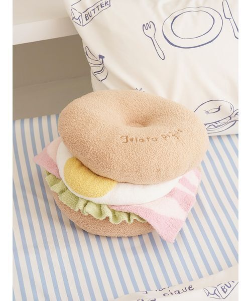 gelato pique Sleep クッション クッションカバー 「Sleep」モーニング