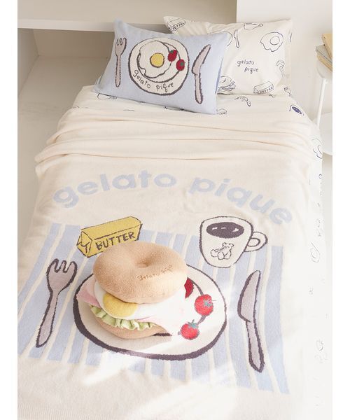 gelato pique Sleep クッション クッションカバー 「Sleep」モーニング