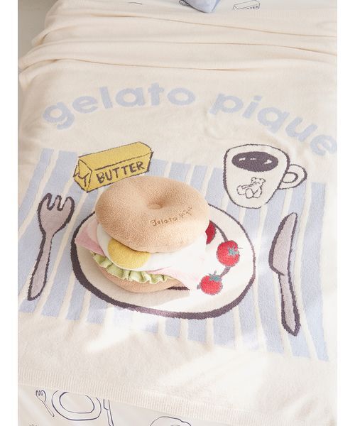 gelato pique Sleep クッション クッションカバー 「Sleep」モーニング