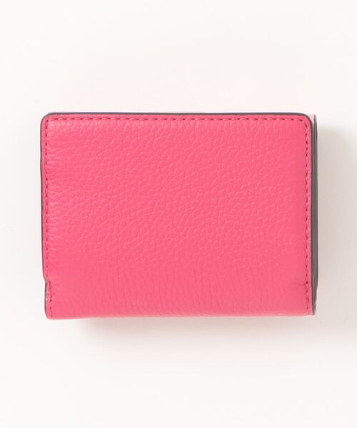 4-548 マイケル・コース　ピンク　コンパクトウォレット　折りたたみ財布 MICHAEL KORS（マイケルコース） 財布 FREE ピンク系その他 レディース
