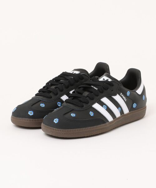 adidas（アディダス） スニーカー 「adidas」SAMBA OG W フラワー刺繍