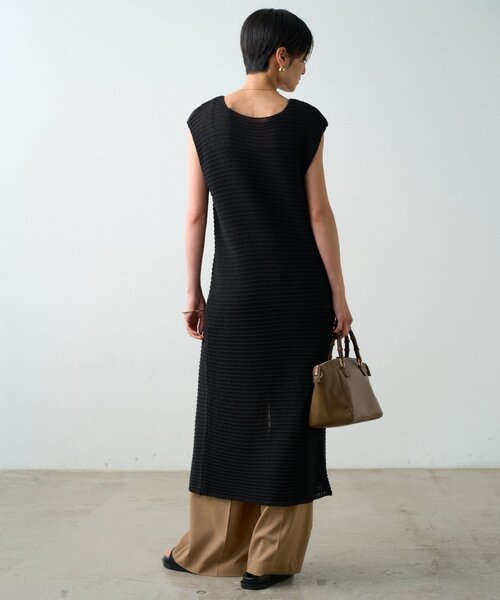 Loungedress（ラウンジドレス） ワンピース ハイスリットニット