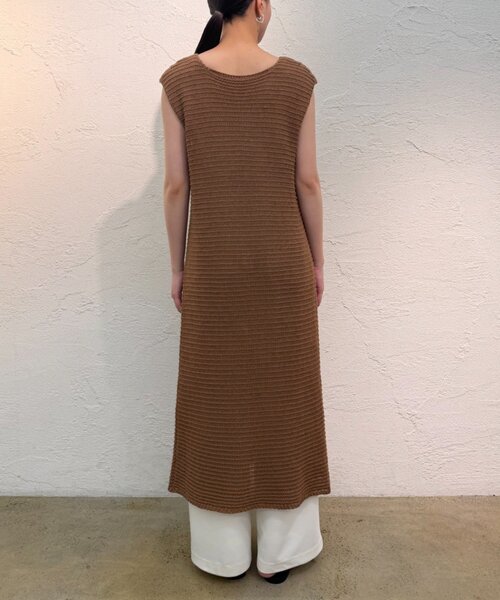Loungedress（ラウンジドレス） ワンピース ハイスリットニット