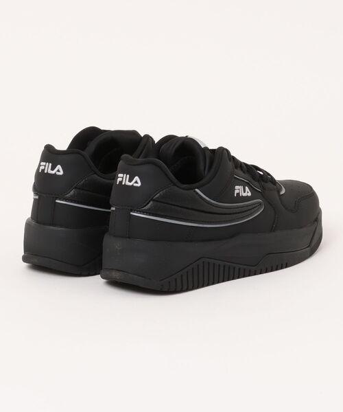 「FILA」 ローカットスニーカー 23.0cm ブラック レディース_画像2