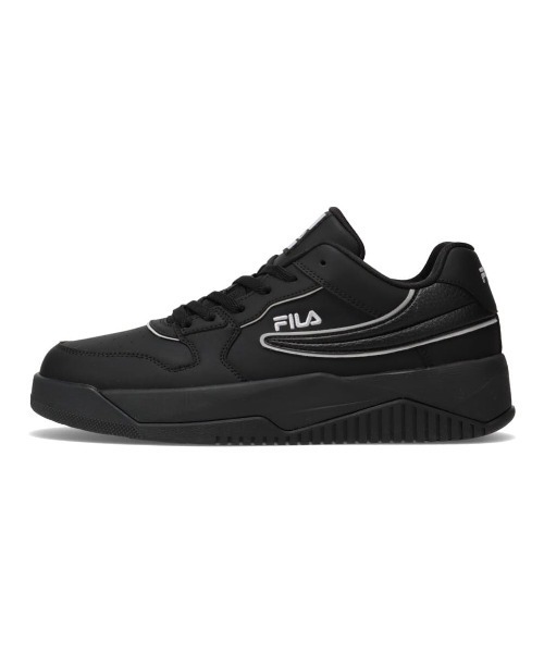 「FILA」 ローカットスニーカー 23.0cm ブラック レディース_画像4