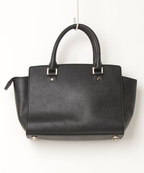 MICHAEL KORS ブラックハンドバッグ MICHAEL KORS（マイケルコース） ハンドバッグ - ブラック レディース