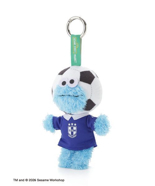【超レア】レアルマドリード × セサミストリート ぬいぐるみセット SESAME STREET（セサミストリート） キーホルダー ぬいぐるみチャーム