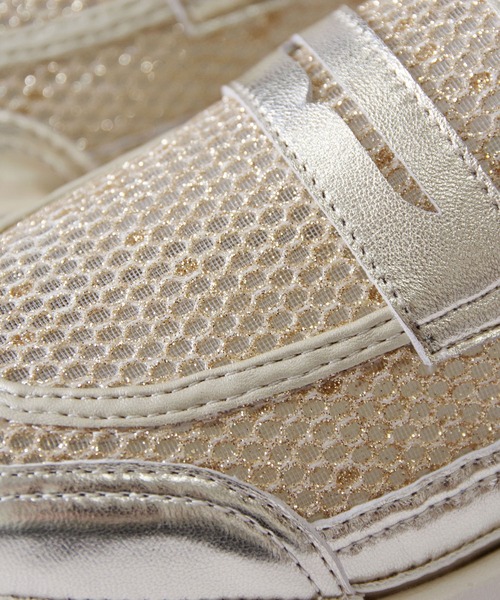 「Minnetonka」 シューズ 8 ゴールド レディース_画像9