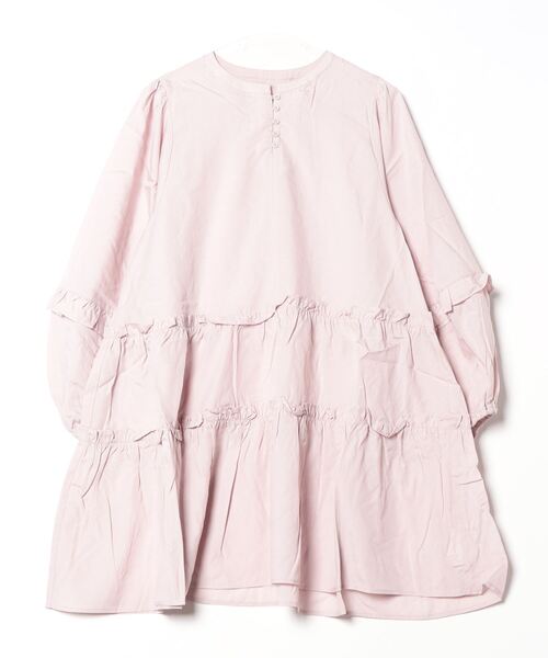 「MILKFED.」 長袖ワンピース ONE SIZE ライトピンク レディース_画像2