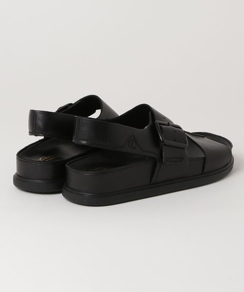 「Clarks」 サンダル UK9 ブラック メンズ_画像2