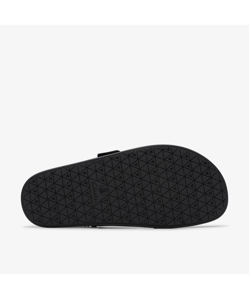 「Clarks」 サンダル UK9 ブラック メンズ_画像5