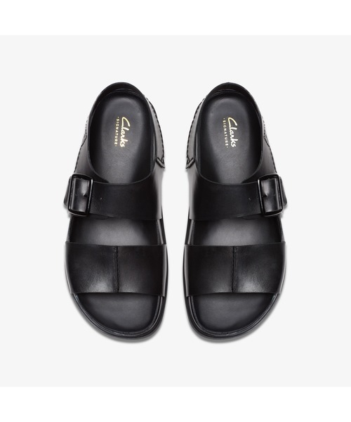 「Clarks」 サンダル UK9 ブラック メンズ_画像8
