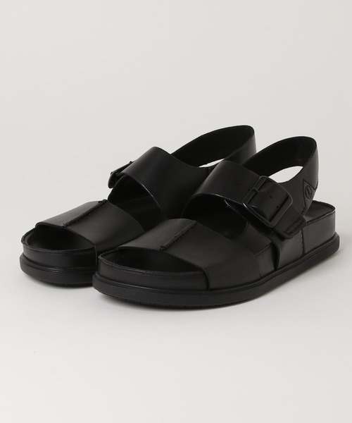 「Clarks」 サンダル UK9 ブラック メンズ_画像9
