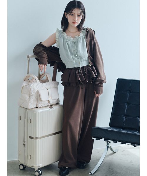 SNIDEL（スナイデル） ワイドパンツ パンツ 「UV/セットアップ対応