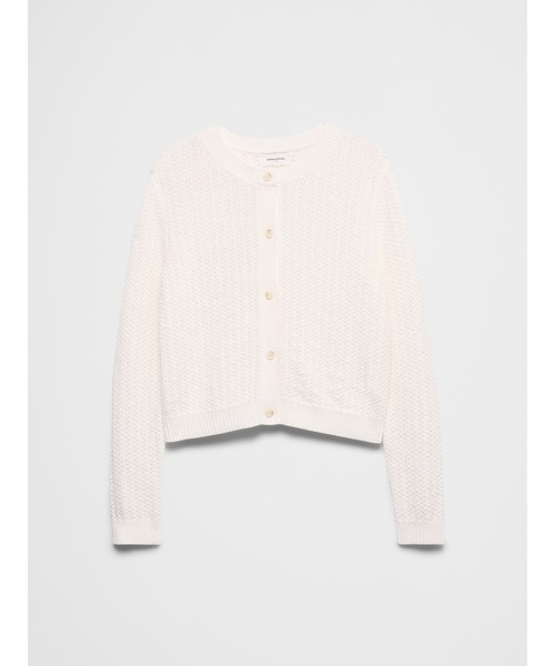 「BANANA REPUBLIC FACTORY STORE」 ニットカーディガン X-SMALL ブラック レディース_画像5
