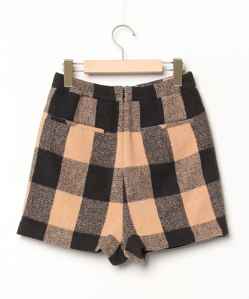 Her lip to ショートパンツ Sサイズ Her lip to チェック柄ショートパンツ S ベージュ レディース