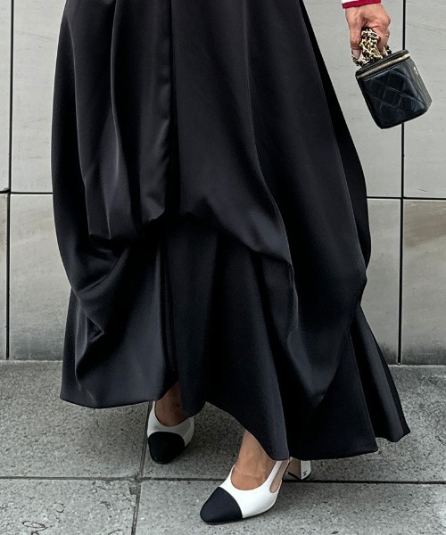 JENNE」 ロングスカート SMALL ブラック レディース : ZOZOTOWN Yahoo