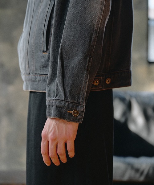 Regen Glanz デニムジャケット gジャン compact vintage wash denim
