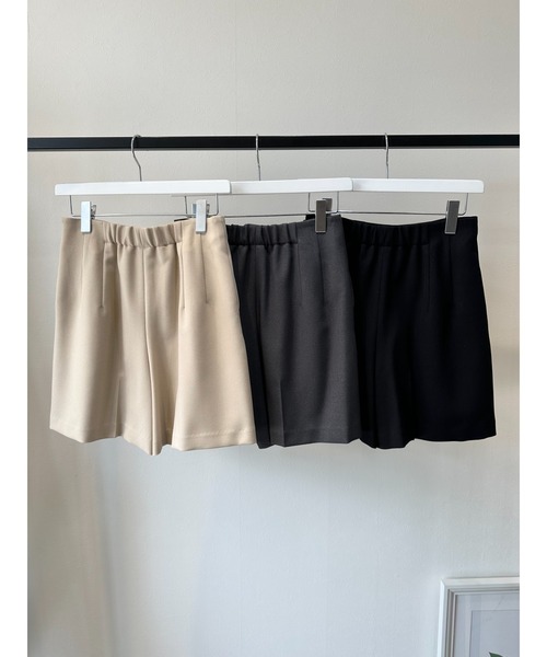 SETiA スラックス パンツ イージーショートパンツ レディース