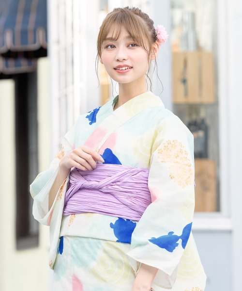 bonheur saisons（ボヌールセゾン） 浴衣 選べるレディース浴衣2点