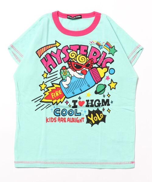 tシャツ Tシャツ キッズ DOODLE MINIちゃんロケット半袖Tシャツ  