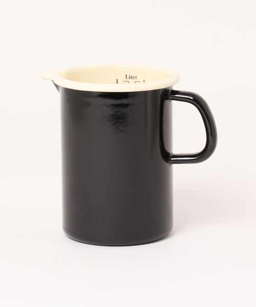 キッチン LABOUR AND WAIT | ENAMEL MEASURING JUG BLACK