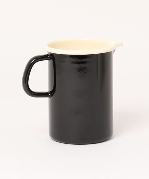 キッチン LABOUR AND WAIT | ENAMEL MEASURING JUG BLACKの画像