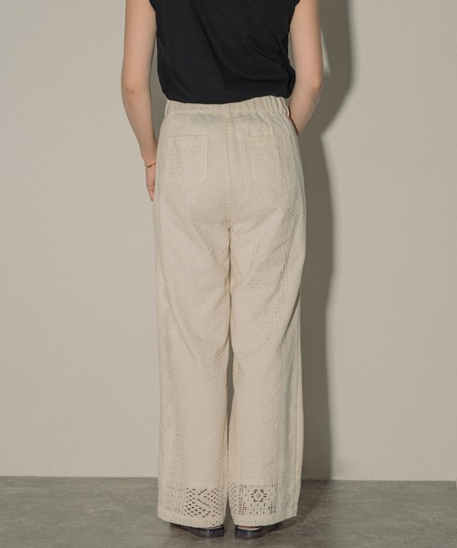 パンツ AgAwd ツータックレースパンツ AgAwd