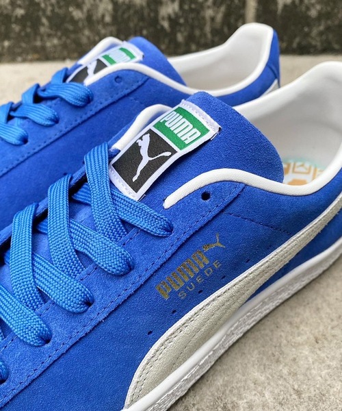 PUMA スエードクラシック WNS クールブルー 34 PUMA SUEDE CLASSIC + “PEACOAT” | NICE des Clothing - blog -