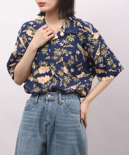 新品未開封タグ付き✨リラックマストア限定アロハシャツ　サングラス(No.9) 新品未開封タグ付き✨リラックマストア限定アロハシャツ