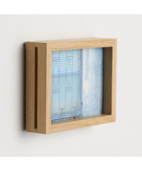 無印良品（MUJI） 写真立て 木製フレーム・L判サイズ用 有効表示寸法