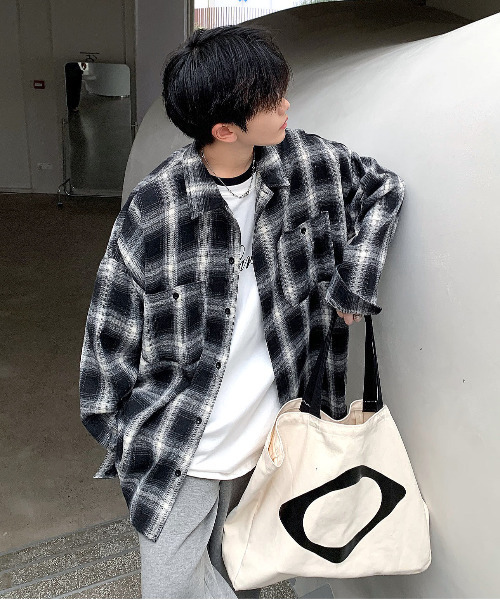 NEOS（KOKUYO） シャツ 新色追加「neos」ビッグシルエット オンブレー