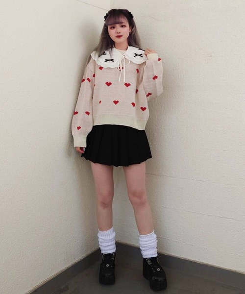 SPINNS（スピンズ） つけ襟 付け襟 つけるだけで甘かわ度UP彡フリル