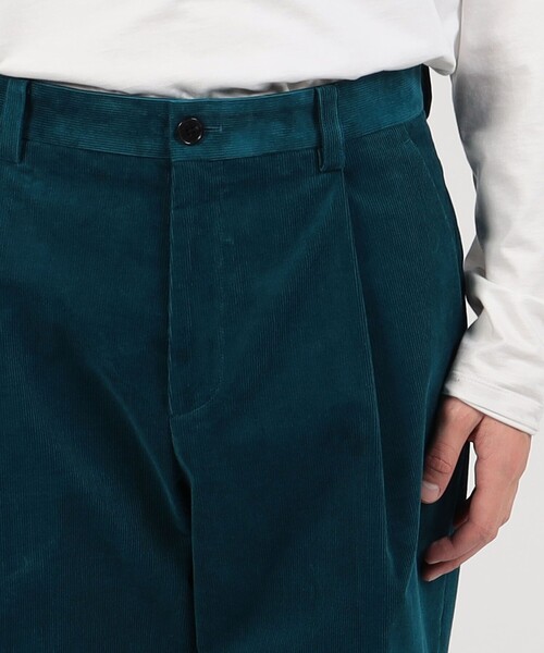 キャバン　コットン　コーデュロイ　ストレートパンツ CABaN パンツ コットンコーデュロイ テーパードパンツ メンズ