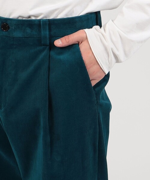 CABaN パンツ コットンコーデュロイ テーパードパンツ メンズ
